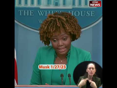 Elon Musk met with White House, not nicest to Elon Musk, turning of page of relationship?