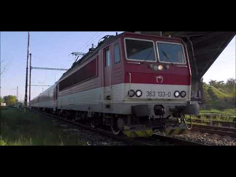 Vlaky: Prejazd 363.133 na OS 2010 + Pozdrav
