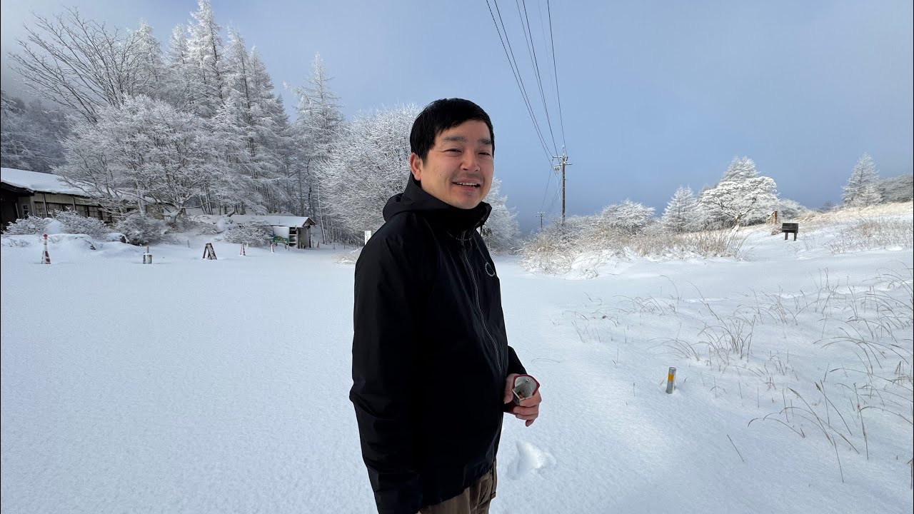 ヒュッテ入笠から生配信！