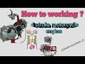 Four stroke motorcycle engine inside and working macnisum⚙️🏍️