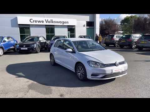 Approved Used Volkswagen Golf SE Nav 1.5TSI 130PS in White Silver - DC68XNH