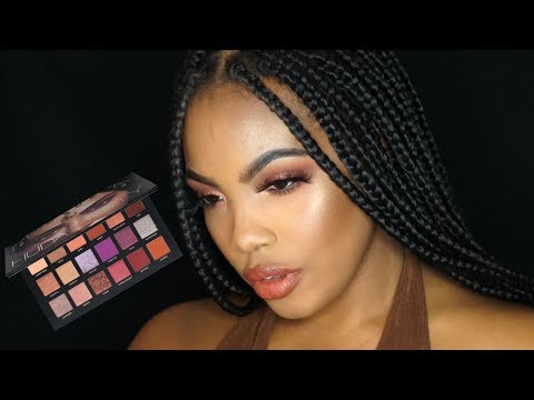 HUDA BEAUTY DESERT DUSK PALETTE: Review & Tutorial