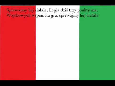 Śpiewnik kibica Legii cz.1