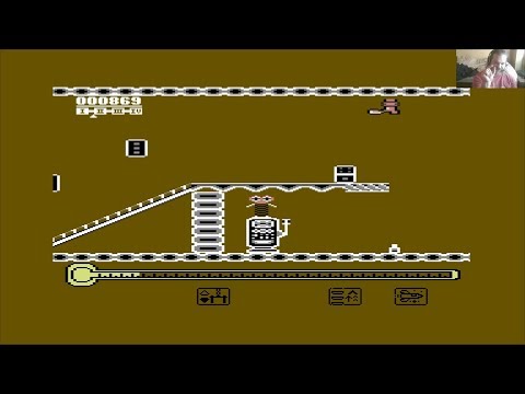Lukozer Retro Game Review - 548 - Thing On A Spring - Commodore 64