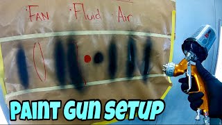 How to Setup your Paint Gun to Spray a Car Guide!