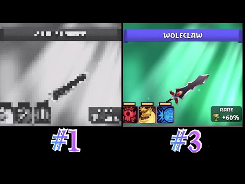 Blades of Brim| Top 5 best Rare weapons.