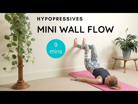 Hypopressives Mini Wall Flow | Strengthen Your Pelvic Floor | 9 Minutes