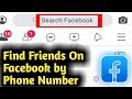 How to Find Friends on Facebook by Phone Number How to Find Friends on Facebook by Phone Number