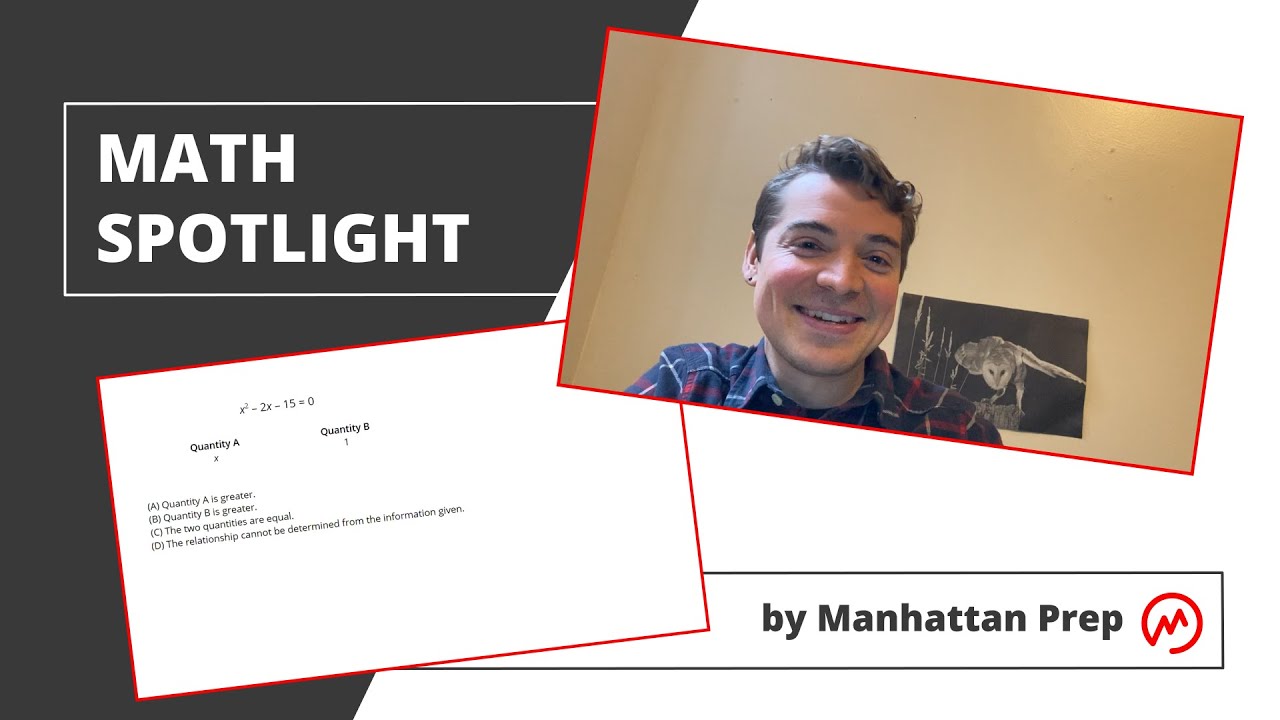 The GRE Math Spotlight: Tyler Teaches a Foundational Quant Question