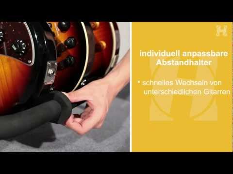 Hercules HCGS-523B 3-fach Gitarrenrack  Gitarrenständer - Black image 4
