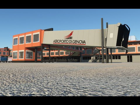 Genova - Cristoforo Colombo Airport - LIMJ - Scenery Cinematics - Microsoft Flight Simulator 2020