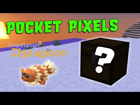 Pixelmon POCKET PIXELS YELLOW - Episode 4 | SHINY HUNTING and Johto-Kalos Crates!!!