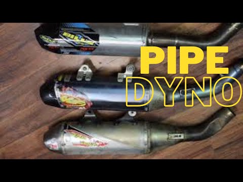 KTM 250 sxf Pipe Dyno Shootout: FMF vs PC vs Bills