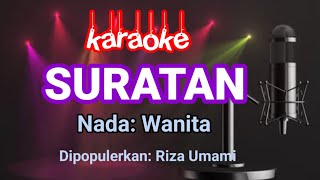 Download lagu SURATAN-Riza Umami Karaoke mp3