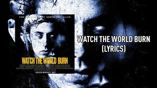 Cover art for Watch The World Burn