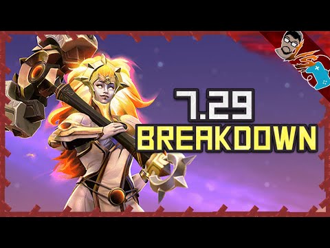 COMPLETE Dawnbreaker & 7.29 Patchnotes Breakdown! (Dota 2 Highlights - 7:29 Update)