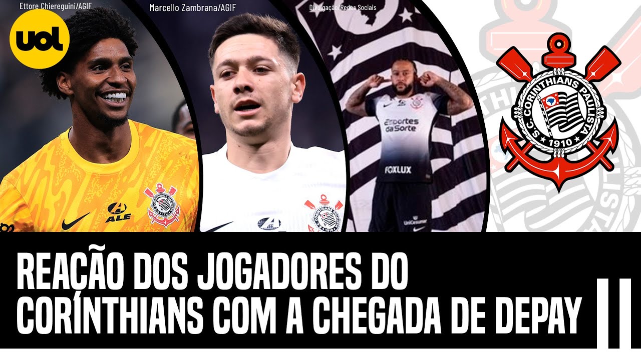 JOGADORES DO CORINTHIANS CELEBRAM CONTRATAÇÃO DE DEPAY: 'TODO MUNDO ANSIOSO PARA A CHEGADA DELE'