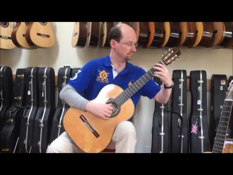 Enrico Bottelli 1952 Hermann Hauser I replica guitar