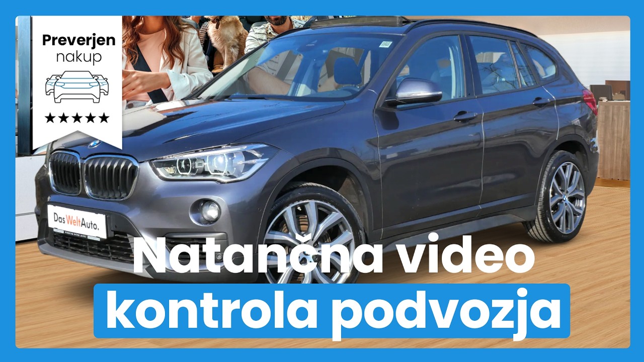 BMW serija X1 sDrive20i Aut. SportLine - PANORAMA - LED - MEMORY