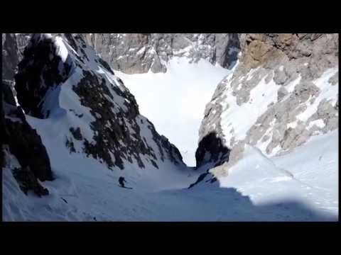 Cima Tosa Canalone Ovest-- Alternative steep ways