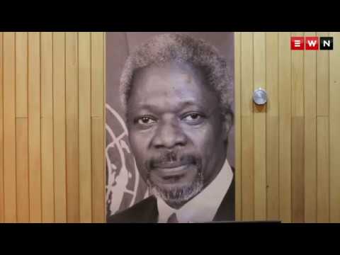Kofi Annan: A big tree has fallen the forest is disturbed