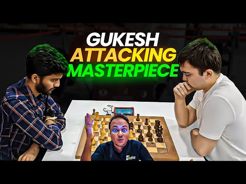 A Gukesh attacking masterpiece | Gukesh vs Nodirbek Yakubboev | World Blitz 2025