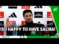 Saliba is AMAZING! | Mikel Arteta praises STAR centre back 🌟