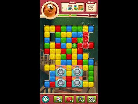 Toon Blast Level 7093 - NO BOOSTERS 🐻🐺🐱 | SKILLGAMING ✔️