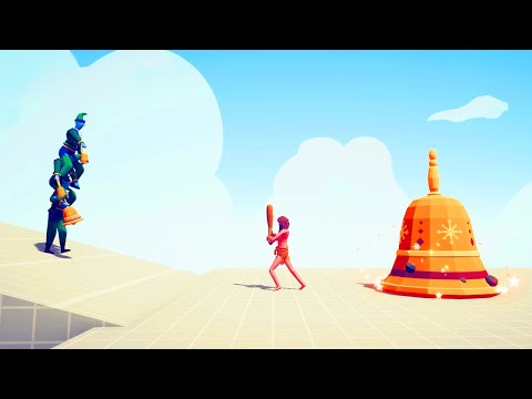 JINGLE BELLS TRAP vs  EVERY UNIT | Totally Accurate Battle Simulator TABS