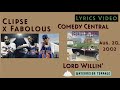 Clipse x Fabolous - Comedy Central | Lyrics Video | Lord Willin' | 2002 | (139)