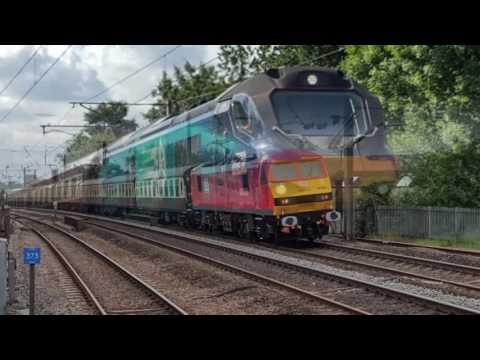 Sellafield Flasks @ Preston Station 03 & 04 August 2016