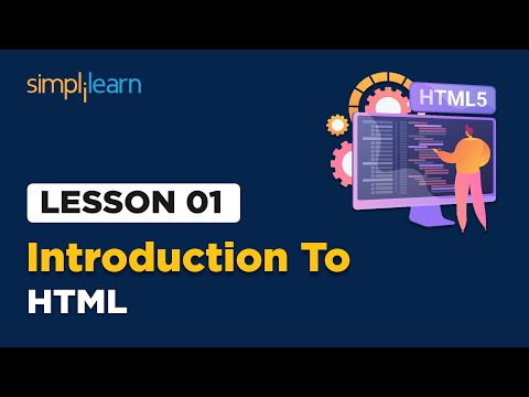 Lesson 01 Introduction To HTML Simplilearn