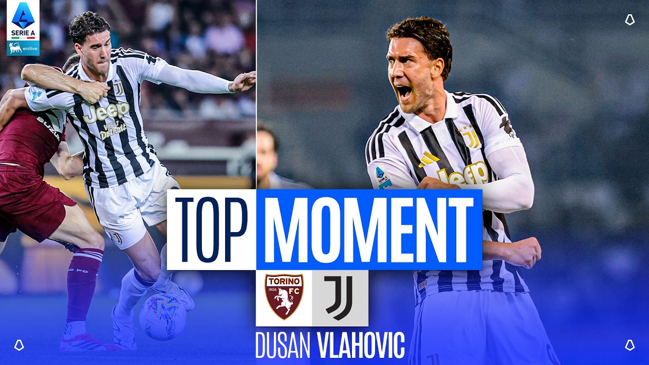 Vlahovic Ends the Season with a Brace | Top Moment | Torino-Juventus | Serie A 2025/26