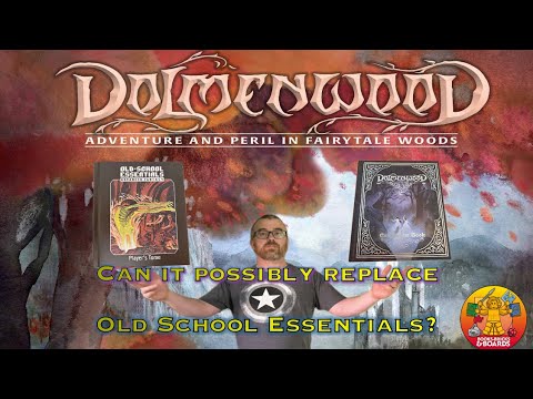 Dolmenwood RPG:Necrotic Gnome's Successor to Old School Essentials!(History and Flip Through Review)
