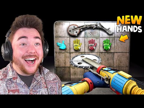 NEW HANDS MOD!!! (Saw, Giant, Freeze) | Poppy Playtime Chapter 4 Gameplay (Mods)