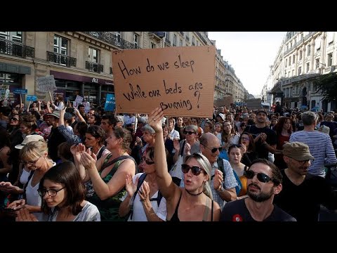 Frankreich marschiert gegen den Klimawandel