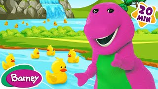 The Duckies Do | Animal Songs for Kids | More Barney Nursery Rhymes and Kids Songs