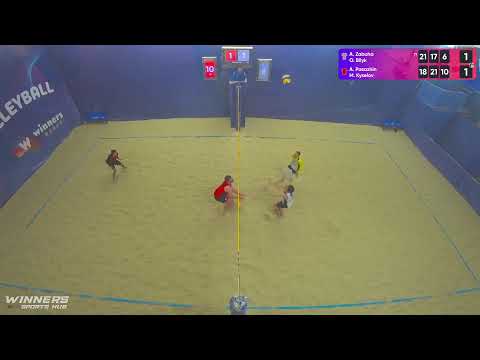 09:55 A. Zabuha / O. Bilyk - A. Pasazhin / M. Kyselov 12.04.2023 | Winners Beach Volleyball