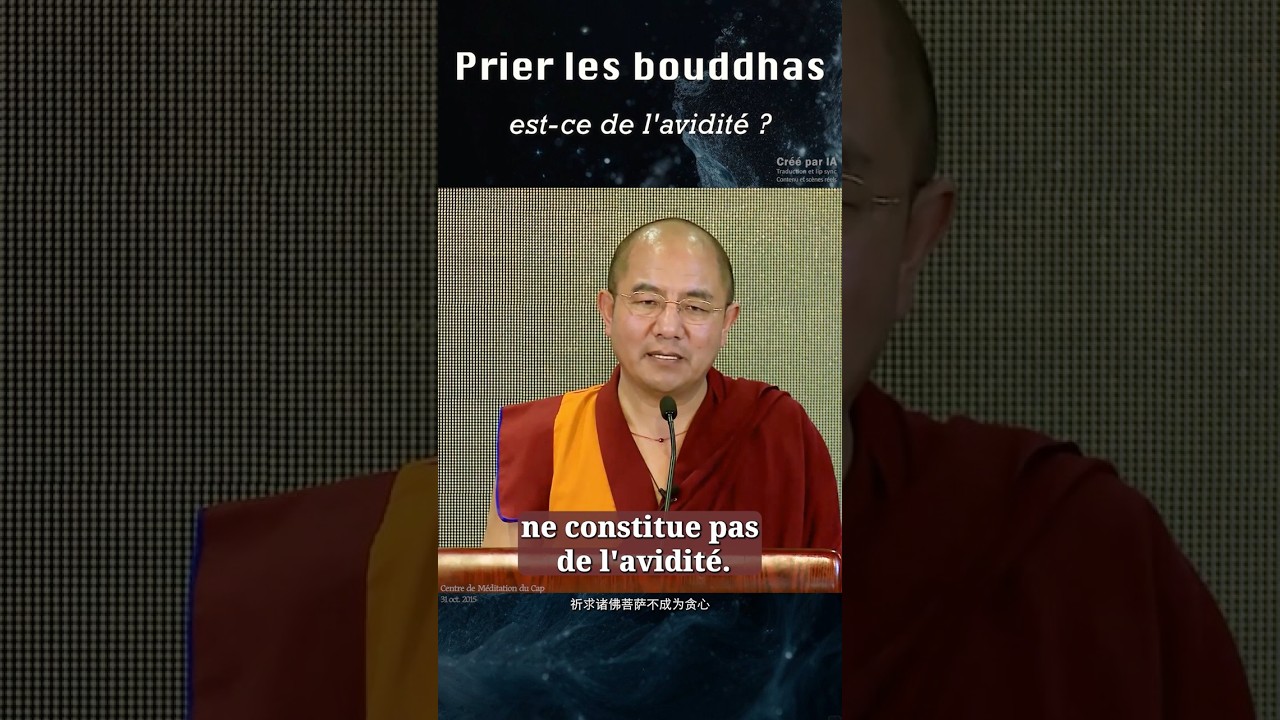 L'attachement lors de la prière : faut-il tout abandonner ? （Khenpo Sodargye）