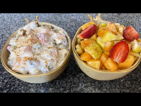 Simple and Creamy Fruit Chaat by Naseem's Kitchen| Special Fruit Chaat Recipe
