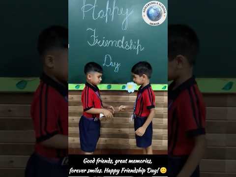 Our little LKG stars celebrated Friendship Day by sharing smiles & love with their friends.