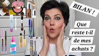 Bilan de mes achats nouveautés makeup  ! De très belles surprises dont je ne me lasse pas ! #achats