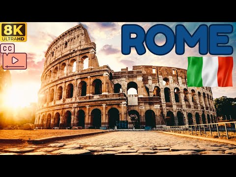【8K】Discover Ancient Rome 🇮🇹 Unforgettable Walking Tour of the Colosseum 🌟 (Subtitles)