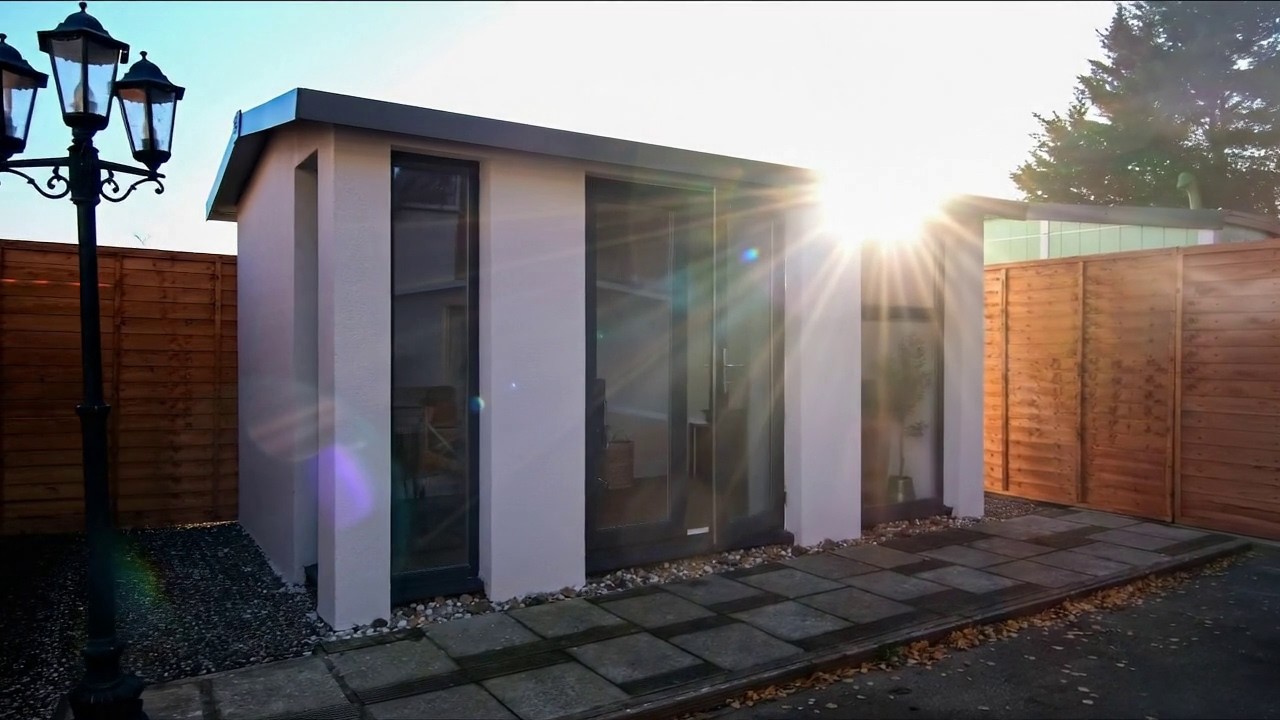 Rendered Garden Building 