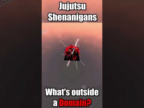 What's outside a Domain? (Jujutsu Shenanigans) #jujutsushenanigans #jjs #roblox #anime #tutorial