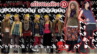 RECREATING ALTERNATIVE PINTEREST OUTFITS (for almost an hour)