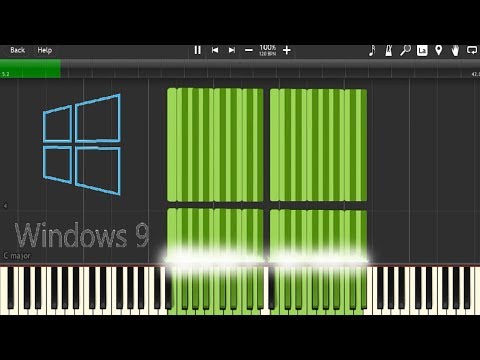 DARK MIDI - WINDOWS 9 SOUNDS on SYNTHESIA