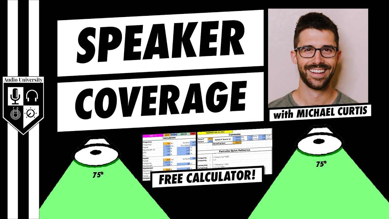 Speaker Coverage Calculator | How To Choose The Right Speakers & Placement