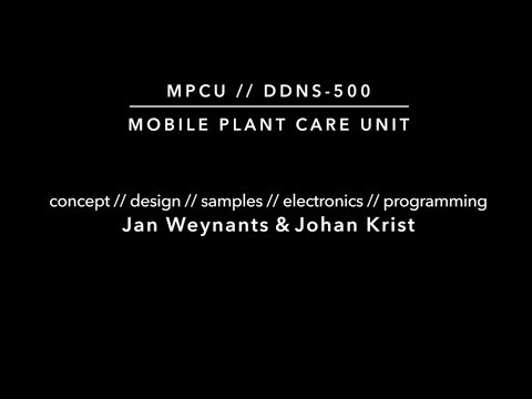 Mobile Plant Care Unit // MPCU-DDNS-500