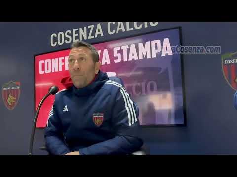 Trapani-Cosenza 1-1, Coach Buscè after the match